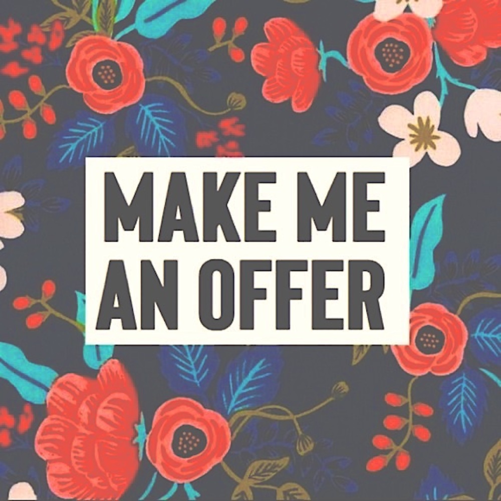 Very open to offers!